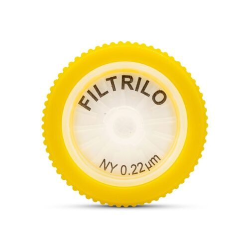 Filtro de seringa Filtrilo, com membrana em NYLON Hidrofílico - Poro:0.22(μm), Diâmetro:25(mm) - Não estéril