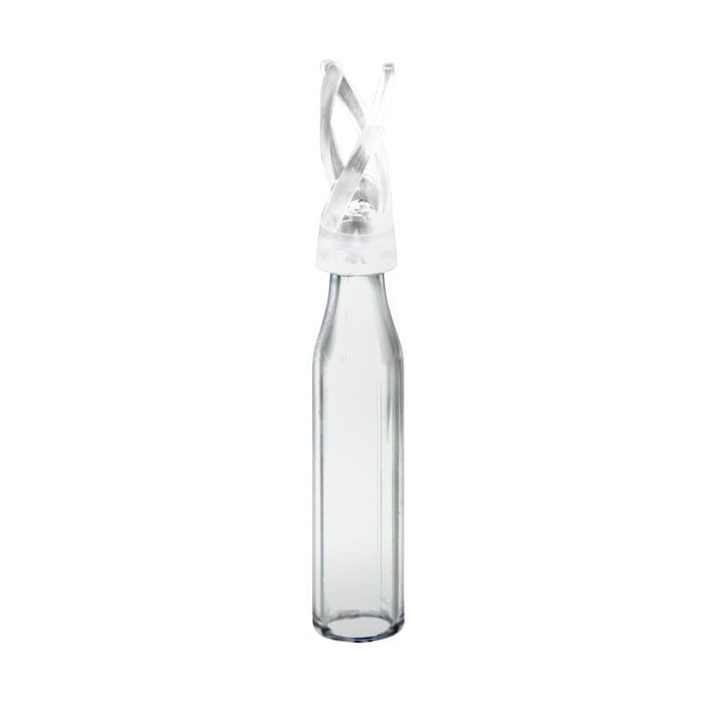 6x29mm Glass Vial Inserts With Polyspring - 250ul Volume Clear Glass Inserts, Pack Of 100