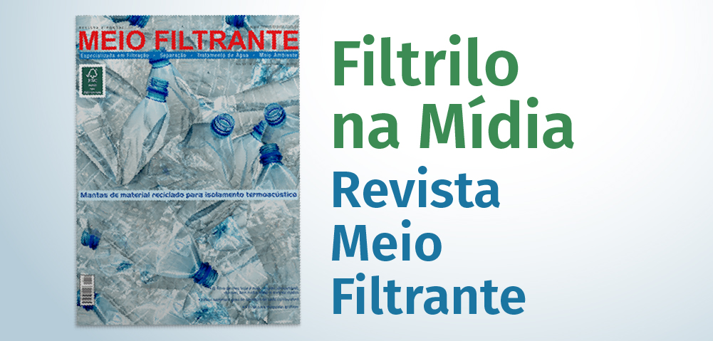 Filtrilo na revista Meio Filtrante