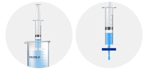Como usar filtro de seringa?