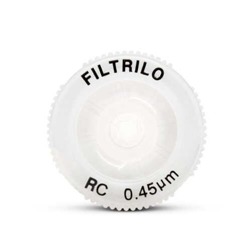 SFPRC-1345-Filtro de seringa Filtrilo, com membrana em Celulose Regenerada Hidrofílico - Poro 0.45(μm), Diâmetro 13(mm) - Não estéril